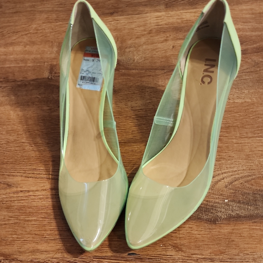 INC International Concepts Women's Lime Green Heels